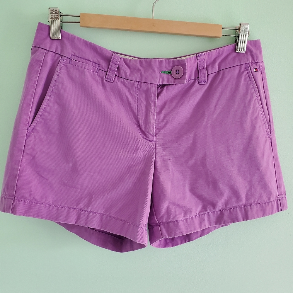 Tommy Hilfiger Purple Shorts - Size 6